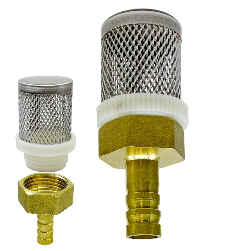 AIMCOCO Store 10mm Inline Strainers Filter Copper Tube Joint 10mm Diameter Hose Connection, Garden, Swimming Pool, Fish Tank Hose Filter, Suction Strainers Used to Remove Debris and Reduce Solid Entry - Image 1